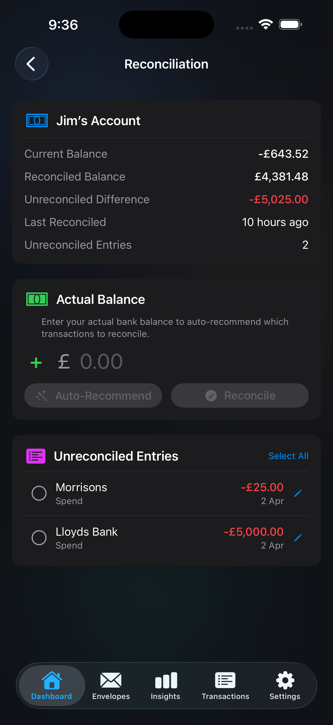 ourBudget Screenshot 5