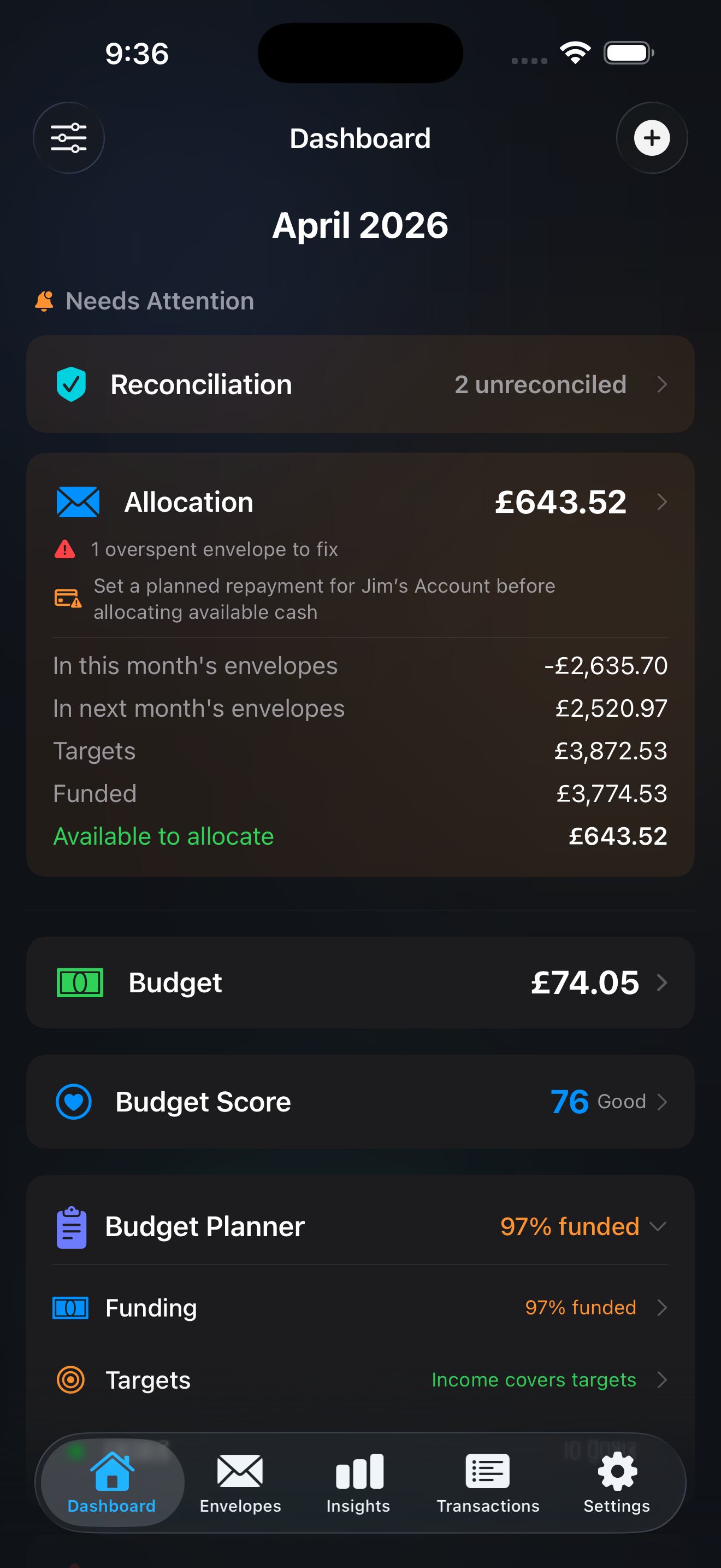 ourBudget Screenshot 6