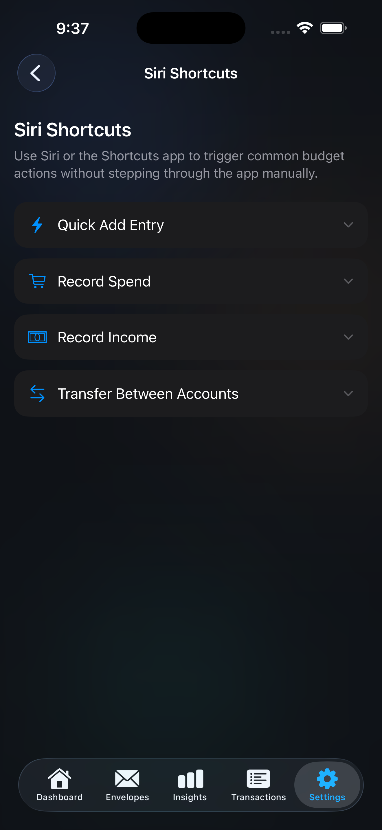 ourBudget Screenshot 7