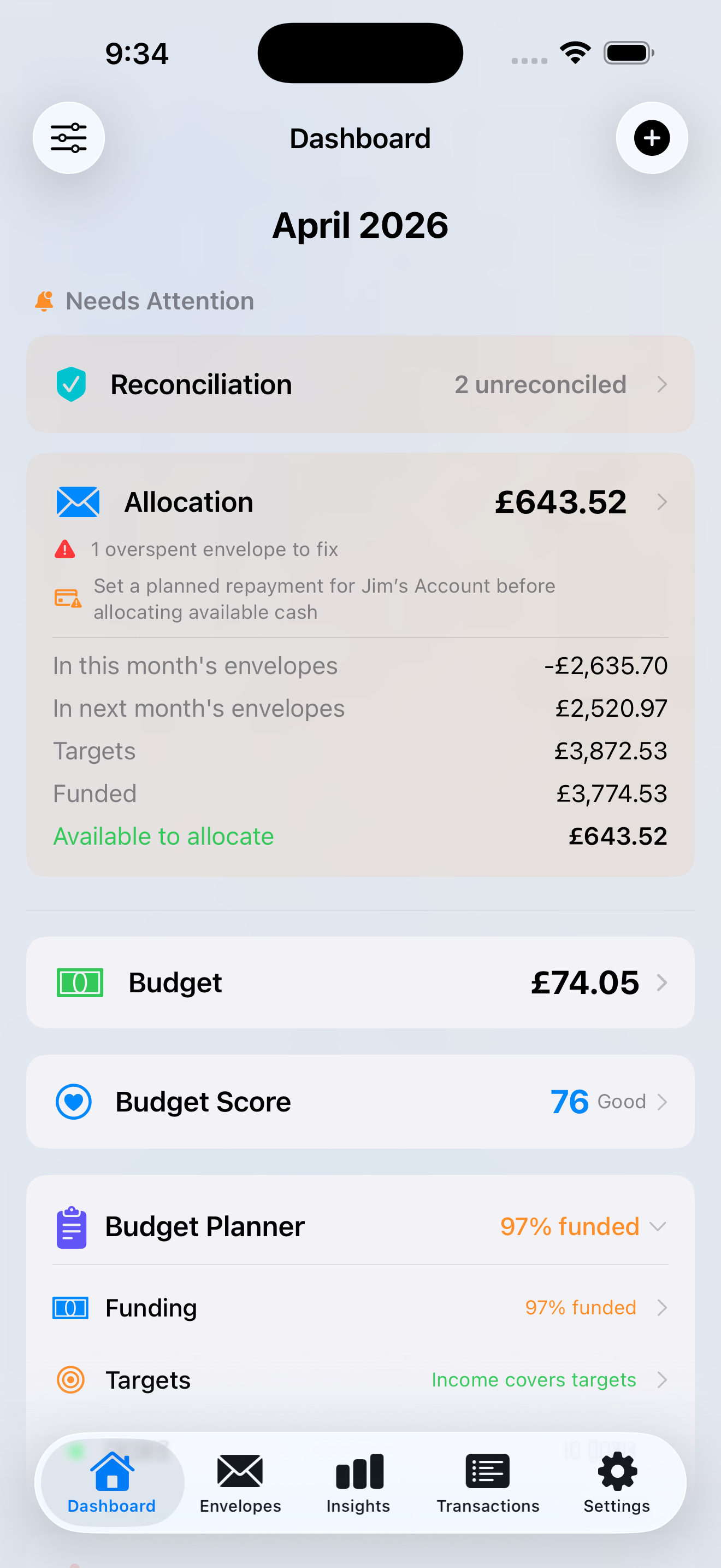 ourBudget Screenshot 8
